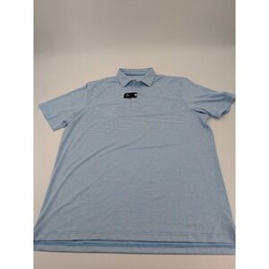 Johnnie-o Performance Lyndon Maverick Striped Polo Size XL Short Sleeve